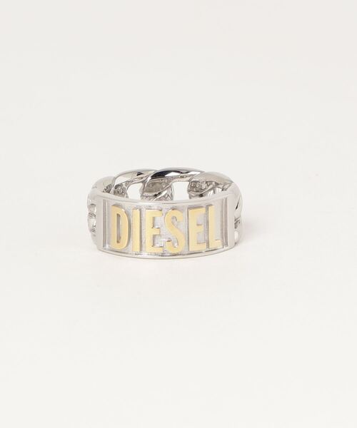 DIESEL シルバー リング DIESEL 指輪 リング ディーゼル アクセサリー メンズ シルバー