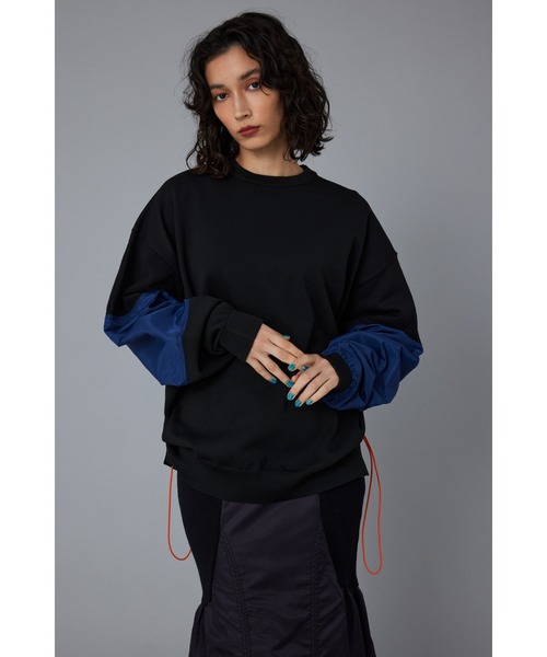 「HeRIN.CYE」 ドルマンスリーブニット FREE ブラック レディース