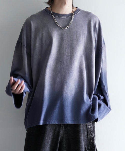 PAMM グラデーション長袖Tシャツ 網点シースルーロンT – pamm.officialstore