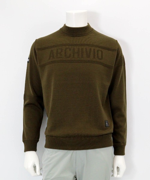 archivio（アルチビオ） セーター ニット 「MENS」「メンズ」ウール100