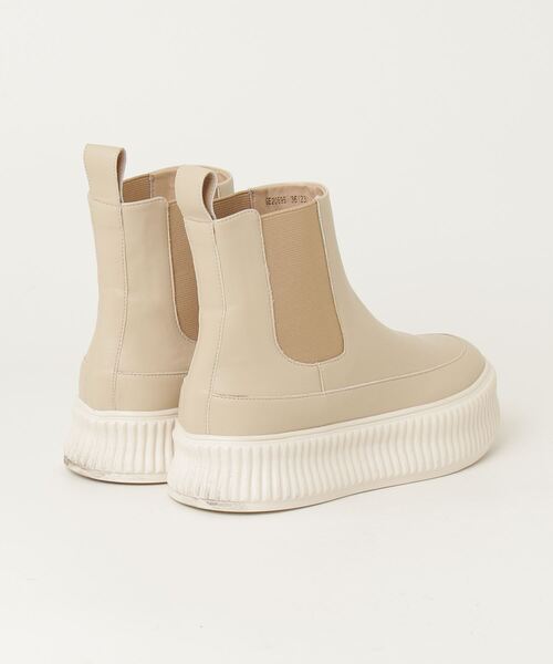 「Daniella&GEMMA」 ショートブーツ 36 ベージュ レディース_画像2