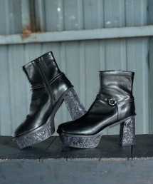 ブーツ ガラソールチャンキーブーツ(HARE) レディース｜ZOZOTOWN Yahoo!店