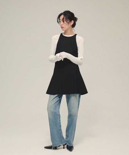 tシャツ 「eL」Sheer Fit Rib Pullover LS/583675 レディース | ブランド登録なし | 07