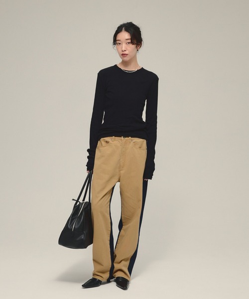 tシャツ 「eL」Sheer Fit Rib Pullover LS/583675 レディース | ブランド登録なし | 12