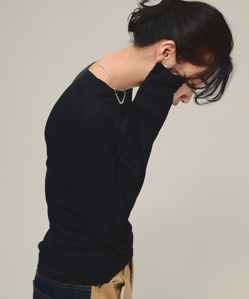 tシャツ 「eL」Sheer Fit Rib Pullover LS/583675 レディース | ブランド登録なし | 13