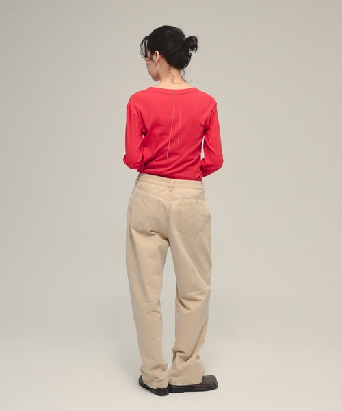 tシャツ 「eL」Sheer Fit Rib Pullover LS/583675 レディース | ブランド登録なし | 16