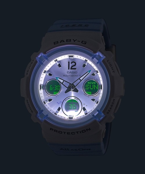 ☆イルクジ CASIO BABY-G ICERCコラボ デジタル腕時計 LOVE-THE-SEA-2024 | G-SHOCK 腕時計