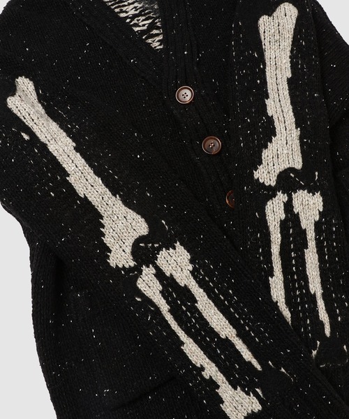 KHOKI（コッキ） カーディガン Needle punched cardigan メンズ