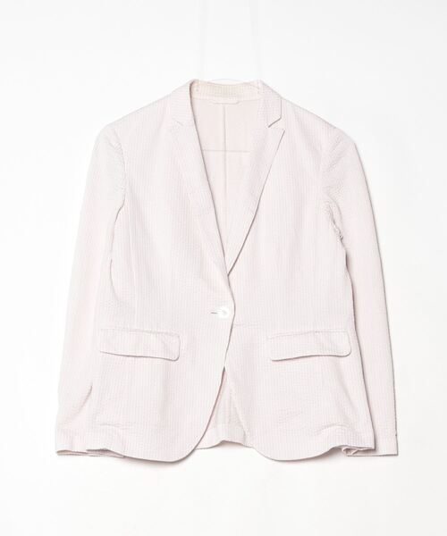 【美品】TOMORROWLAND テーラードジャケット(size 36) TOMORROWLAND（トゥモローランド） テーラードジャケット 36 ピンク