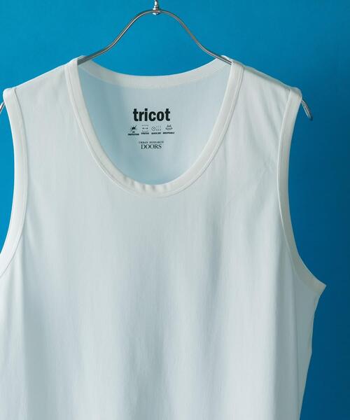 URBAN RESEARCH DOORS タンクトップ トリコットタンクトップ メンズ