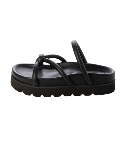 「Launa lea」 フラットサンダル LL アイボリー レディース_画像9