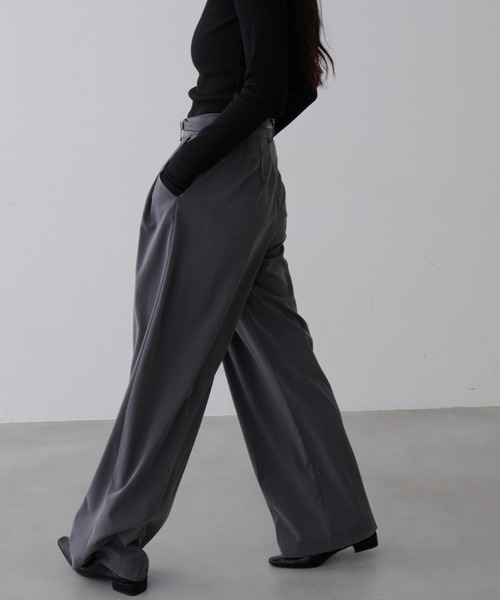 hype名古屋 wide slacks ワイドスラックス SUGGESTION スラックス Wide slacks / ワイドスラックスパンツ