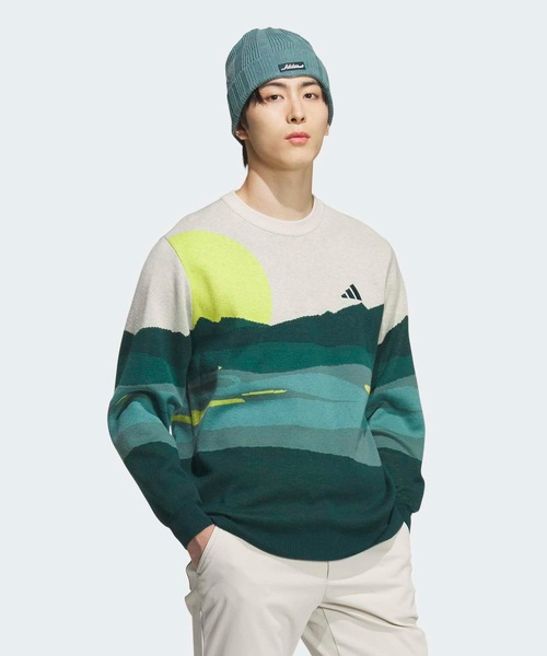 adidas（アディダス） セーター ニット メンズ グラフィックセーター