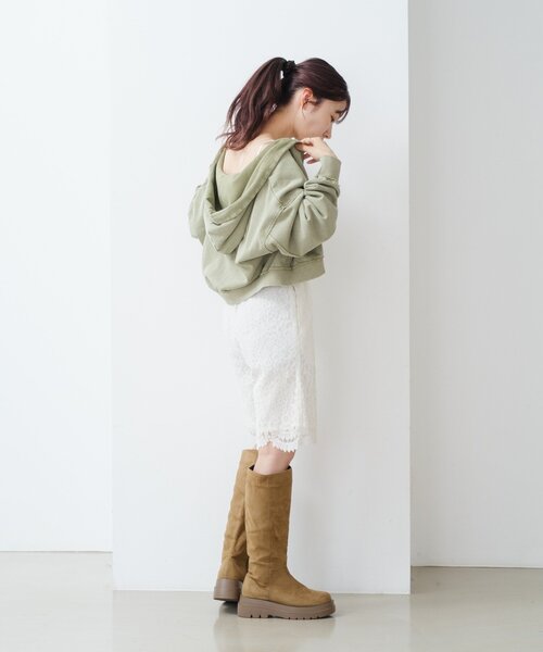 Kastane（カスタネ） パンツ レースバイカーパンツ レディース