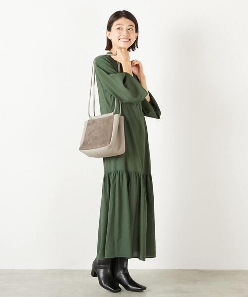 MELROSE claire（メルローズクレール） ワンピース 「モダールエステル