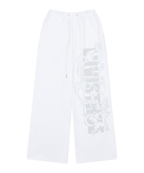 LUVISTRUE ワイドパンツ スウェットパンツ ジャージ GT LOGO