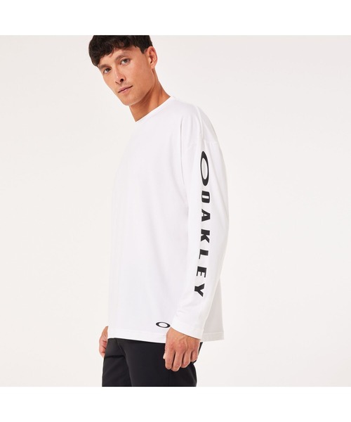 Oakley ラグランスリーブ Tシャツ OAKLEY（オークリー） tシャツ ENHANCE QD LS TEE SLV EVO 3.7/ロンT