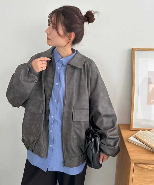 Discoat（ディスコート） ブルゾン アウター 「WEB限定」オーバー