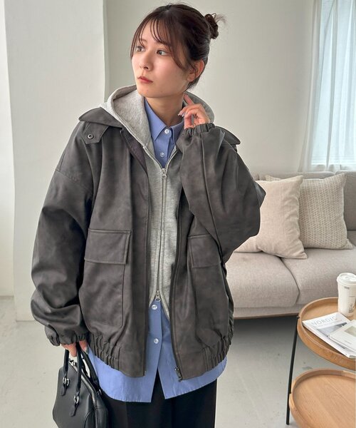 Discoat（ディスコート） ブルゾン アウター 「WEB限定」オーバー