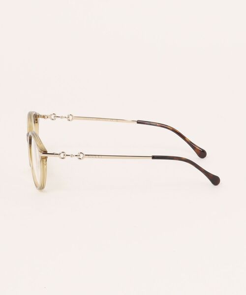 伊達メガネ メガネ 眼鏡 「GUCCI/グッチ」ラウンド メガネ GG1904OJ 003 レディース メンズの画像