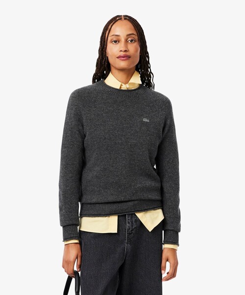 LACOSTE（ラコステ） ニット セーター 3Dニッティングシームレス