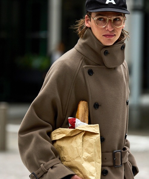 EMMA CLOTHES（エマクローズ） トレンチコート M ベージュ メンズ