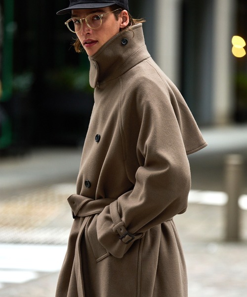 EMMA CLOTHES（エマクローズ） トレンチコート M ベージュ メンズ