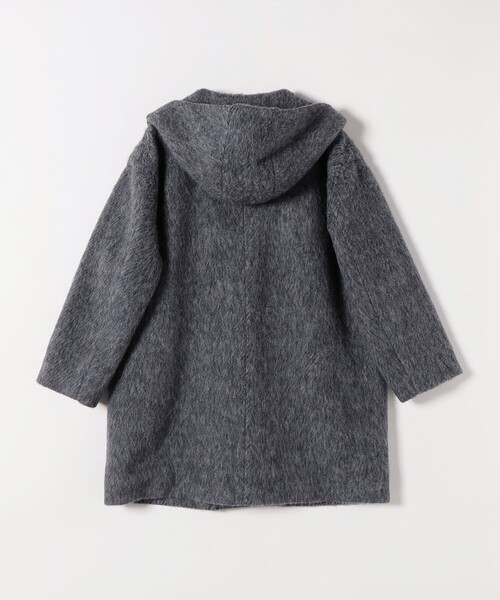 SHIPS any コート アウター any: シャギー フーディー ガウン