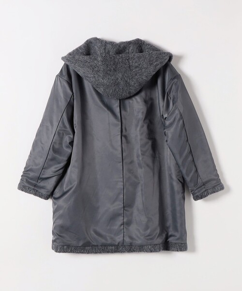 SHIPS any コート アウター any: シャギー フーディー ガウン