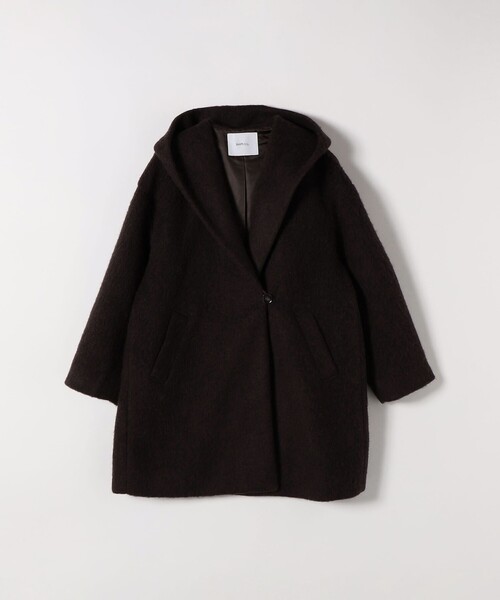 SHIPS any コート アウター any: シャギー フーディー ガウン