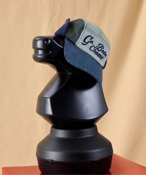 BOBO CHOSES（ボボショーズ） キャップ 帽子 Go Bobo Denim cap