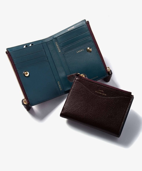 定価5.3万✨訳あり✨極美品✨アニヤハインドマーチ✨ミニ財布✨eyes✨紺 ANYA HINDMARCH（アニヤ・ハインドマーチ） 財布 ANYA HINDMARCH