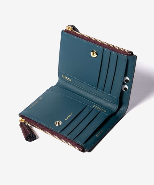 アニヤハインドマーチ　アイズ　財布　ネイビー ANYA HINDMARCH（アニヤハインドマーチ）の「Anya Hindmarch - Eyes 長