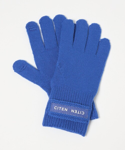 CITEN（シテン） 手袋 「CITEN」クリアロゴニットグローブ レディース