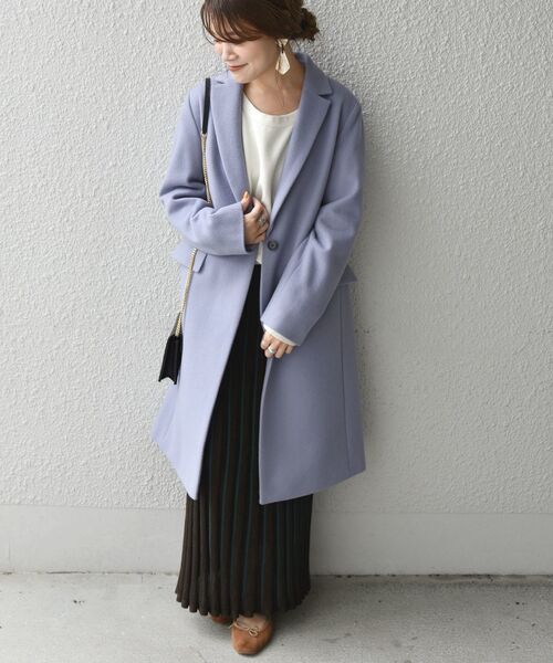 SHIPS（シップス） チェスターコート 36 ブラウン レディース