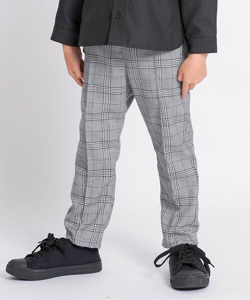 Seraph（セラフ） パンツ 「ジュニア対応」サスペンダー付きチェック