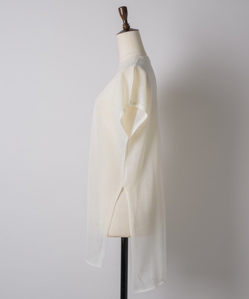 「LA BELLE ETUDE」 ノースリーブニット FREE ホワイト レディース_画像8