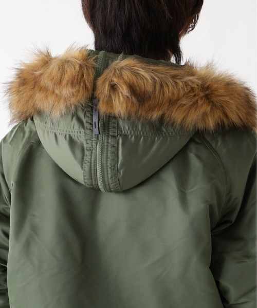 アルファインダストリーズ　メンズ　アウター　モッズコート　フルジップ　ミディアム Alpha Industries（アルファ・インダストリーズ） ミリタリー