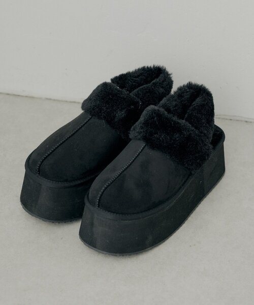 Chico（チコ） シューズ 2way厚底ムートンサボ レディース : ZOZOTOWN