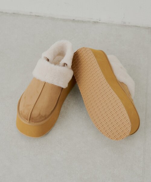 Chico（チコ） シューズ 2way厚底ムートンサボ レディース : ZOZOTOWN