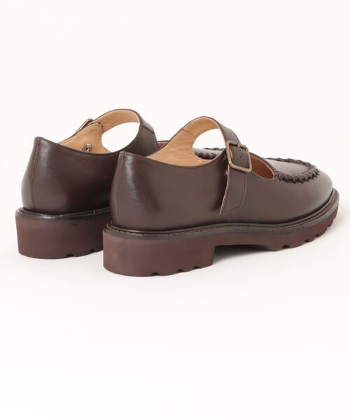 「あしながおじさん」 シューズ 24.5cm ブラウン レディース_画像2