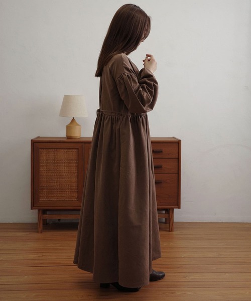 NOAHL（ノアル） ワンピース 「NOAHL」ピーチスキン2wayリボン