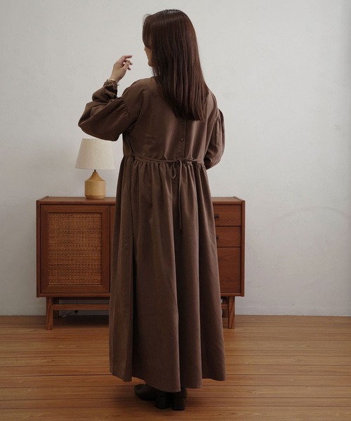 NOAHL（ノアル） ワンピース 「NOAHL」ピーチスキン2wayリボン