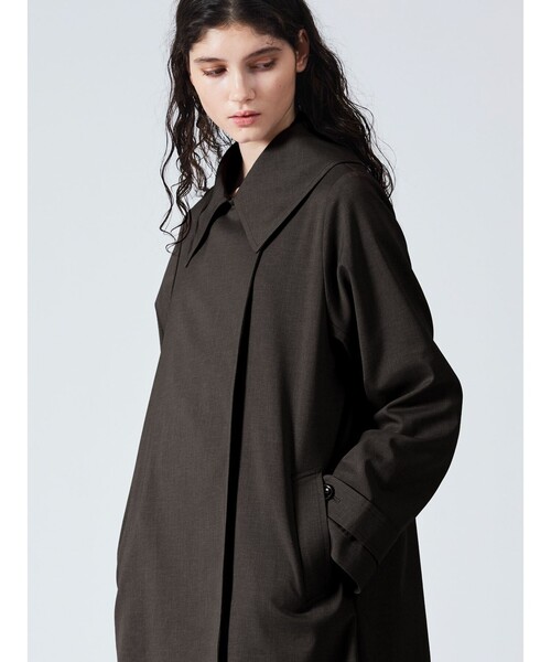 mizuiroind（ミズイロインド） トレンチコート FREE ブラック