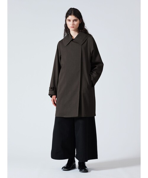 mizuiroind（ミズイロインド） トレンチコート FREE ブラック