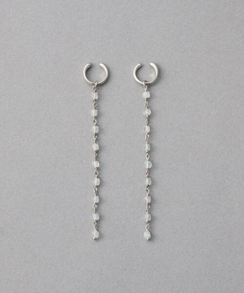 ete（エテ） イヤリング ナチュラルストーン ロング イヤリング