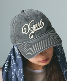 X-girl（エックスガール） キャップ 帽子 レディース BICOLOR STITCH