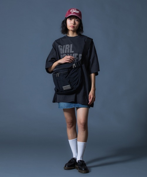 X-girl（エックスガール） キャップ 帽子 BICOLOR STITCH FADED 6PANEL
