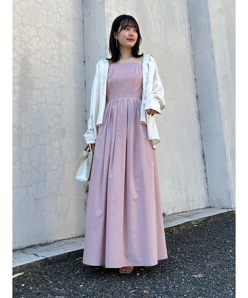 SNIDEL（スナイデル） キャミソールワンピース 1 ピンク レディース