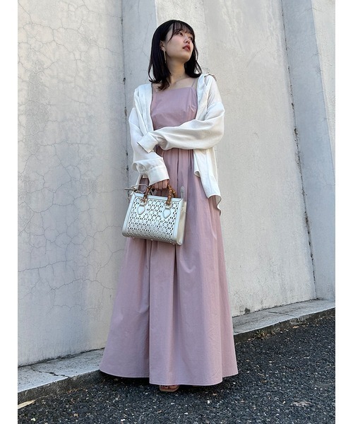 SNIDELスナイデル フェアリーグランジ　キャミソールワンピース SNIDEL（スナイデル） キャミソールワンピース 1 ピンク レディース